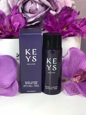 KEYS Soulcare Golden Cleanser Travel Size - 1 Oz/30 ml *Brand New In Box!